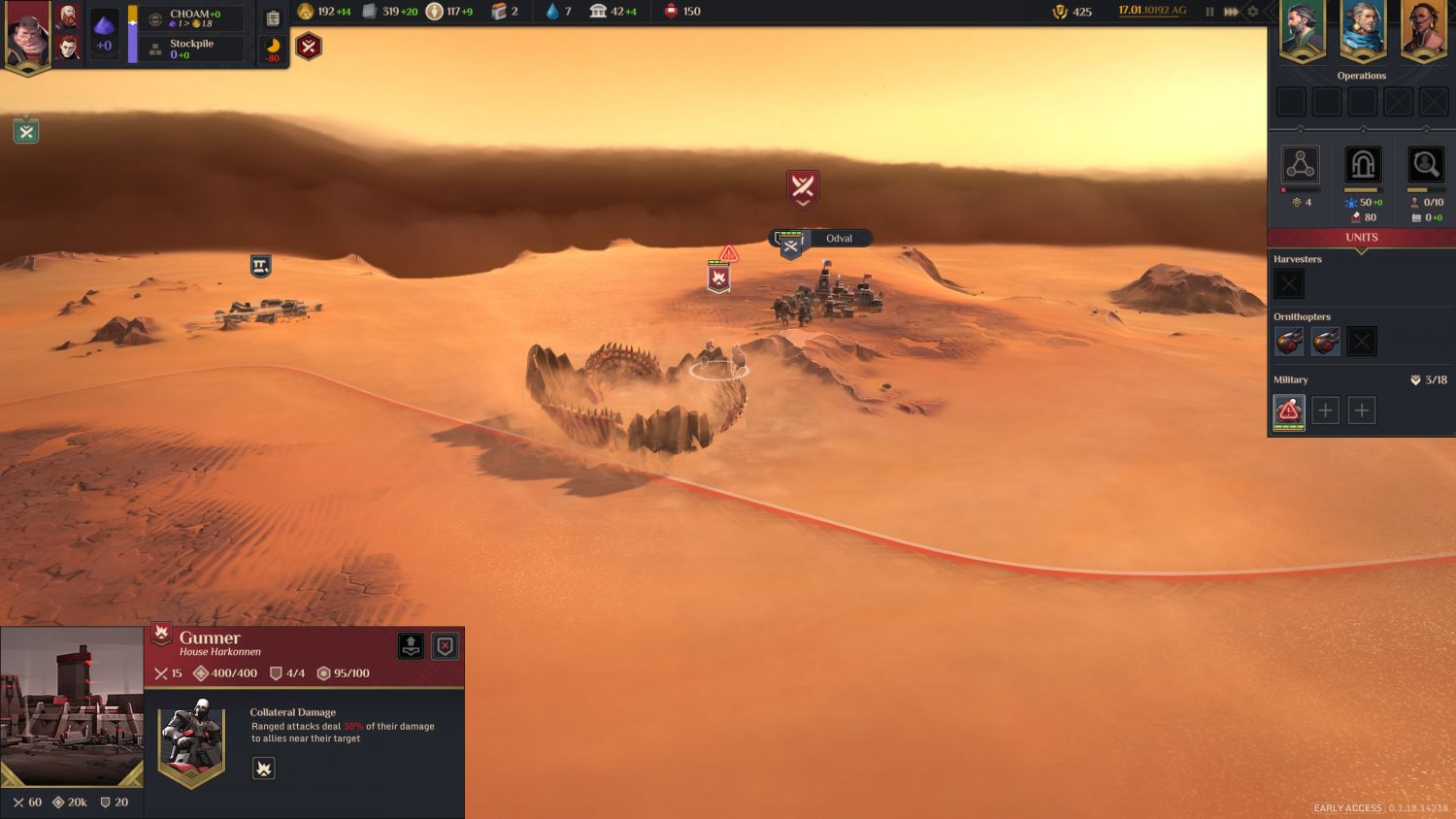 Geek Preview - Dune: Spice Wars: A Sandworm