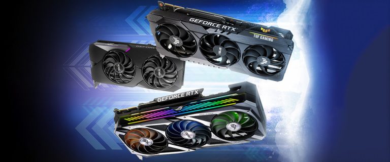 グラフィックス カードを掴む手。