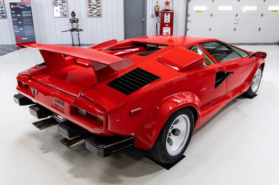 Remember The 1987 Lamborghini Countach 5000 QV? Now You Can Own It ...