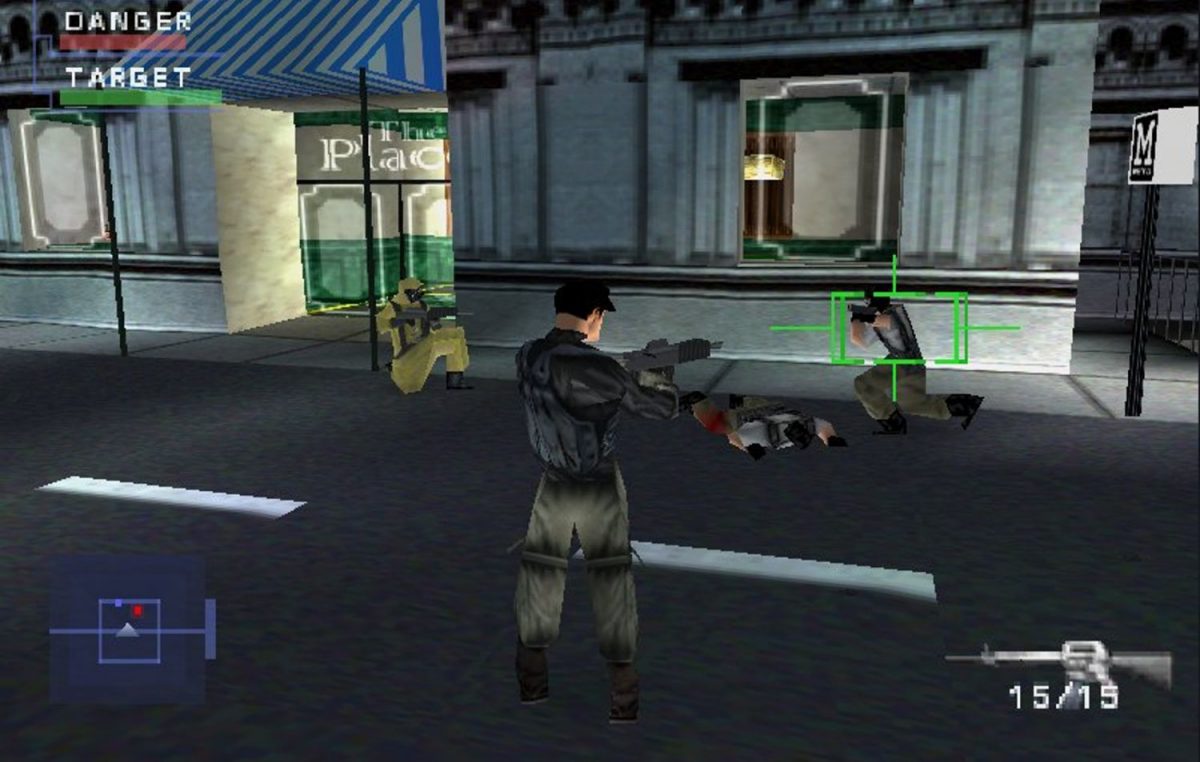 Classic PS1 Game Syphon Filter 2 on PS3 Upscaled to HD 1080p 