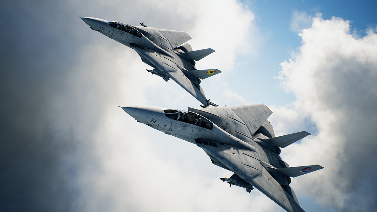 Play as Tom Cruise in the Top Gun add-on for Ace Combat 7: Skies