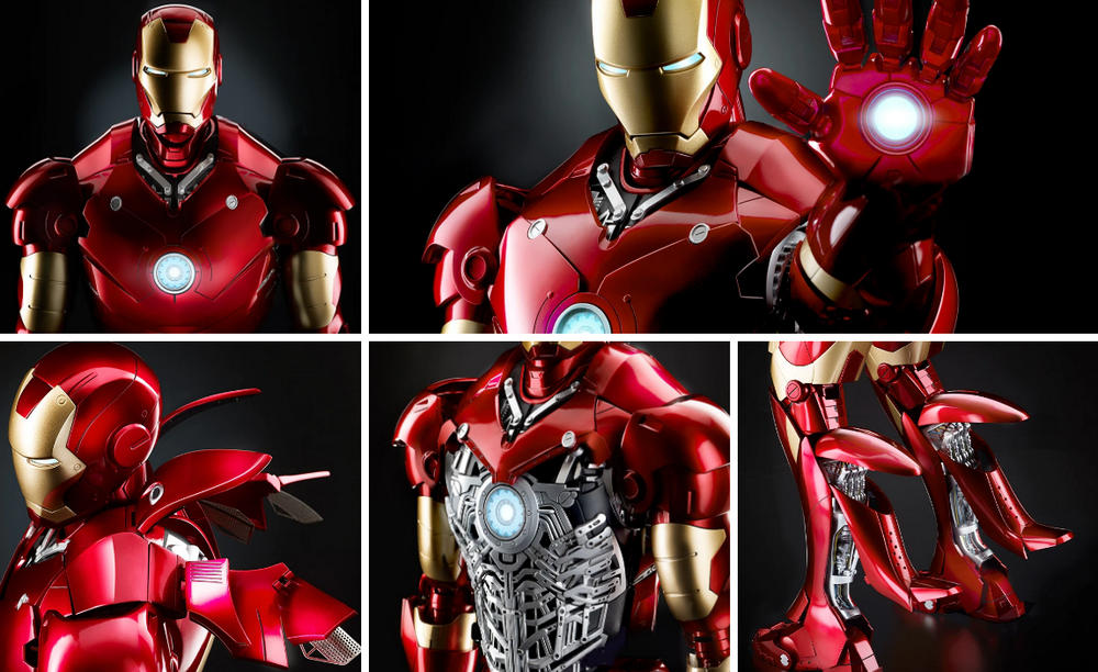 Iron Man build up model from Marvel - Fanhome