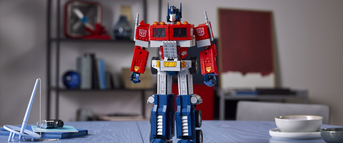 LEGO Transformers 10302 Optimus Prime Robot Mode