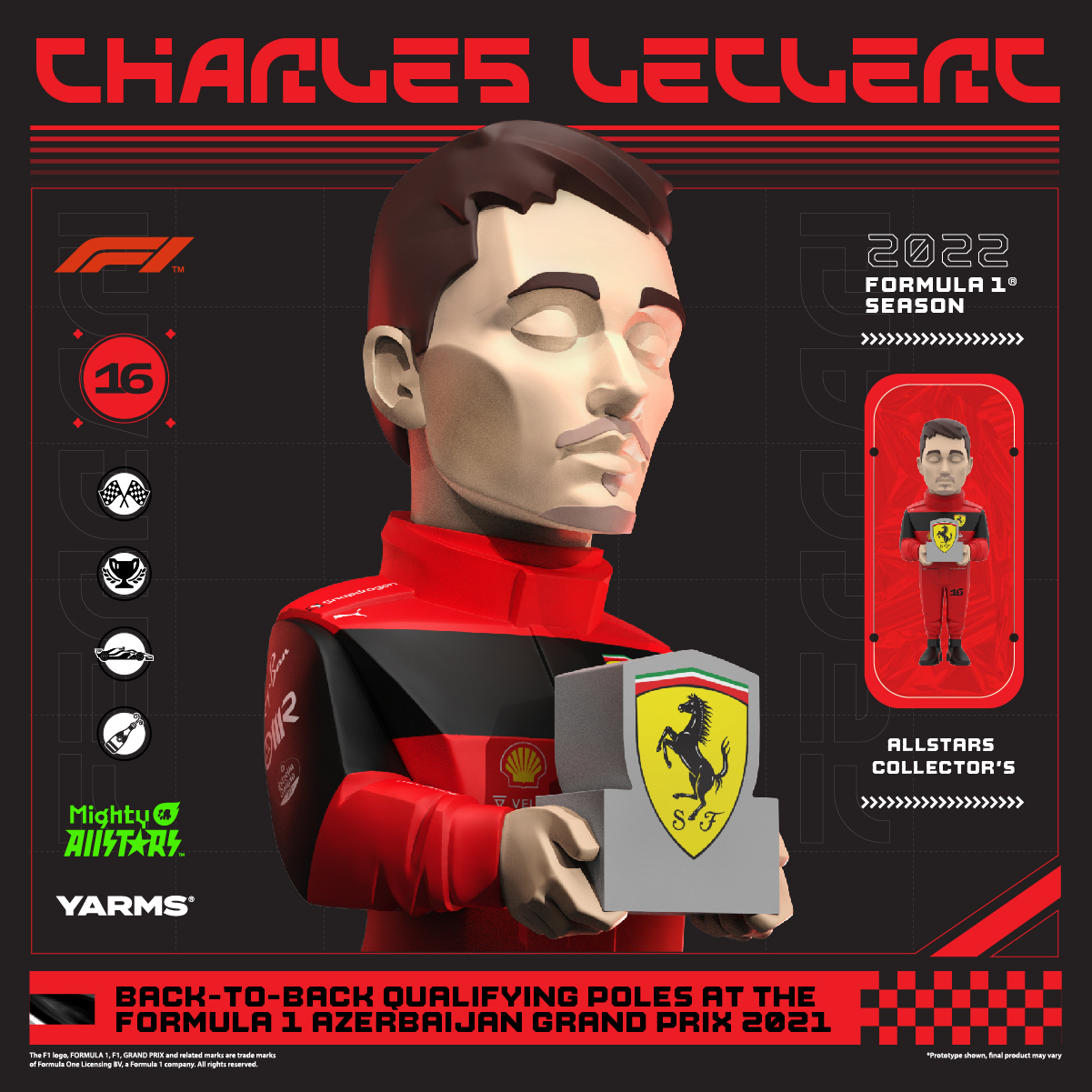 F1 2021 Charles Leclerc (Collector's Edition) by Danil Yad x