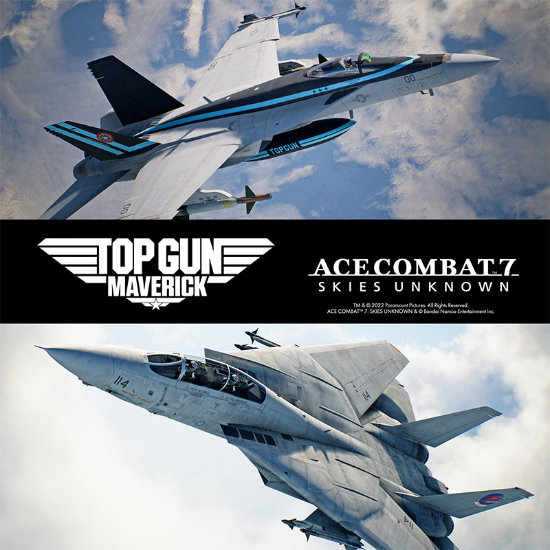 Top Gun: Maverick Ace Combat 7 DLC