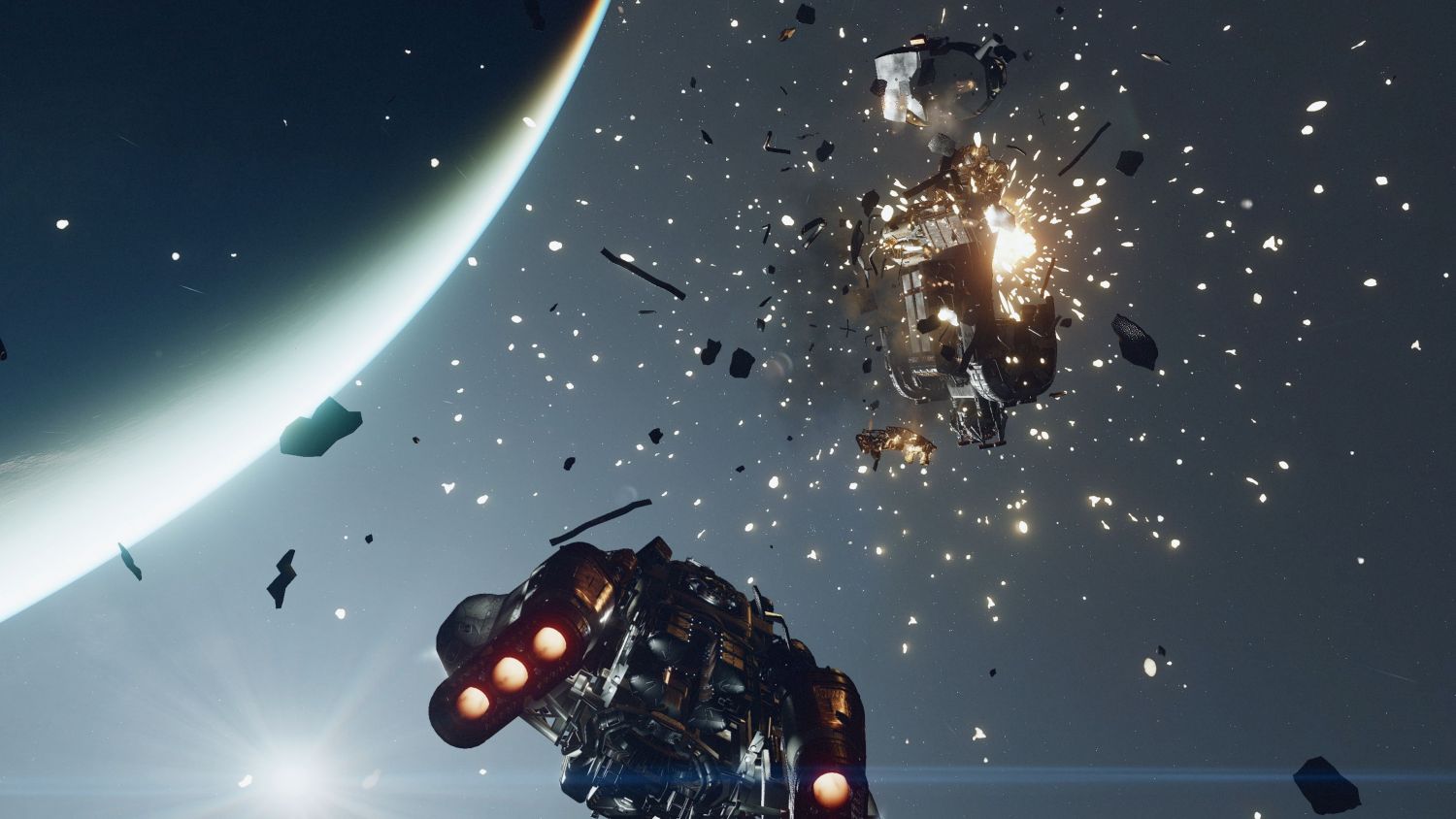 Starfield space gameplay