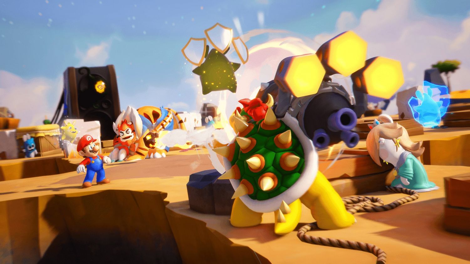 Geek Preview Mario + Rabbids Sparks of Hope Adds More Layers Of Tactical Goodness - Bowser