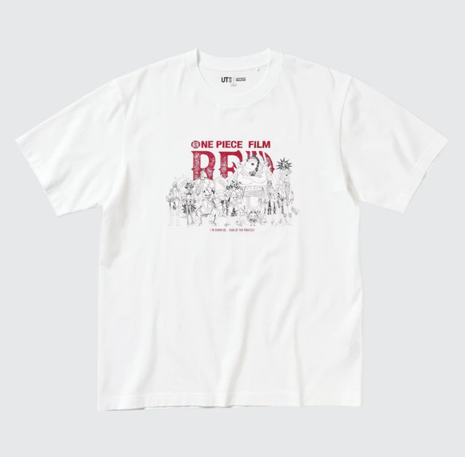 Uniqlo Debuts One Piece Film: Red T-shirt Collection