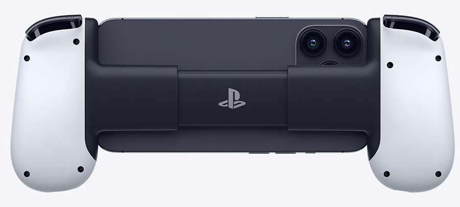 Rear of Backbone One – PlayStation Edition