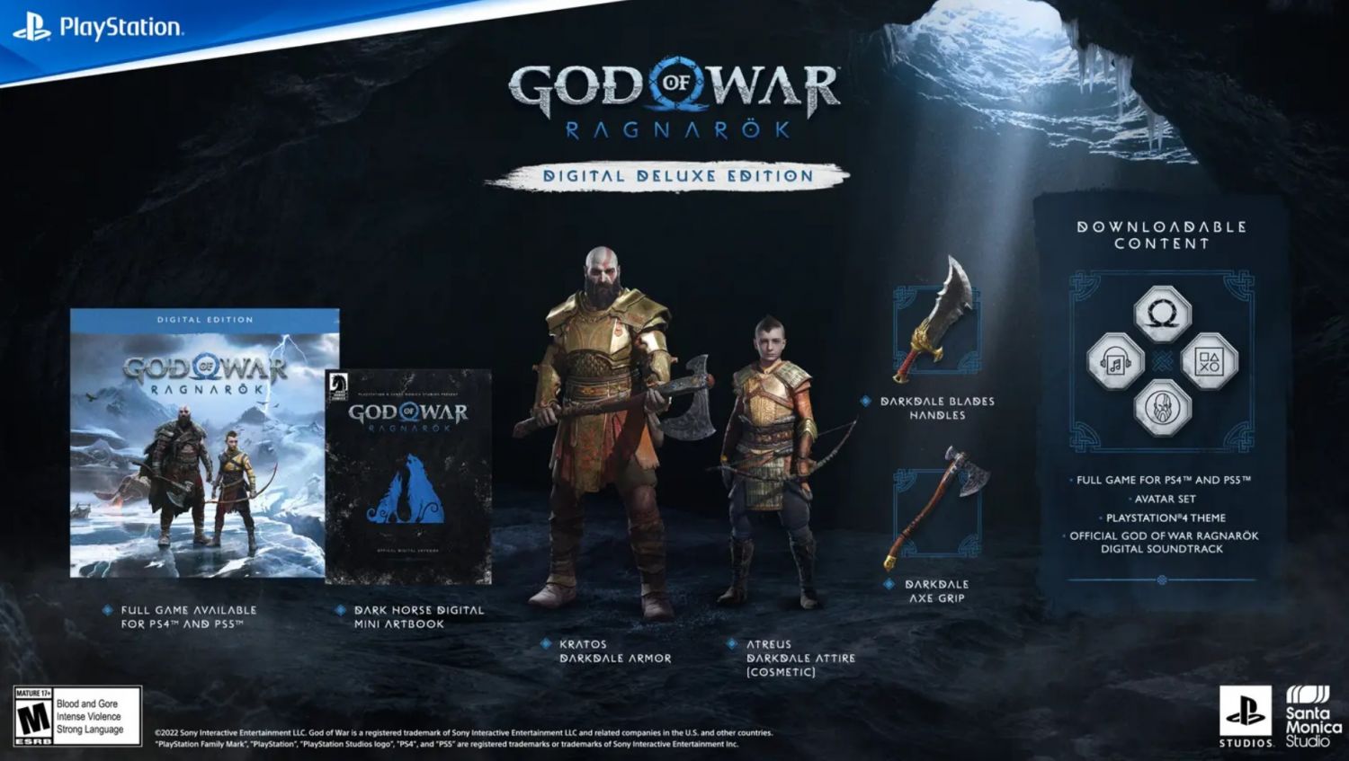 God Of War: Ragnarok Release Date Digital Deluxe Edition