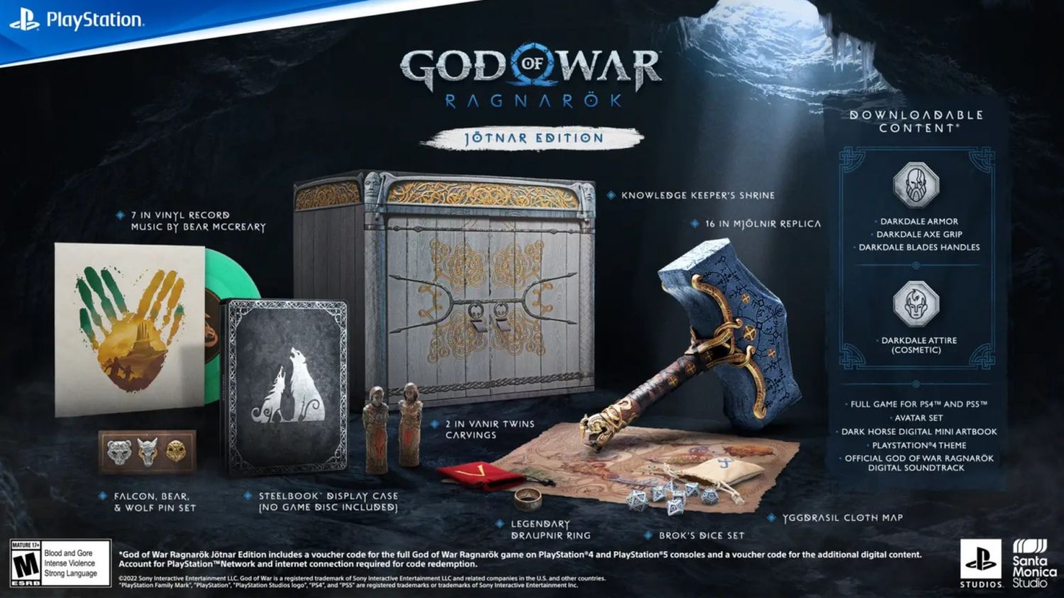 God Of War: Ragnarok Release Date Jötnar Edition