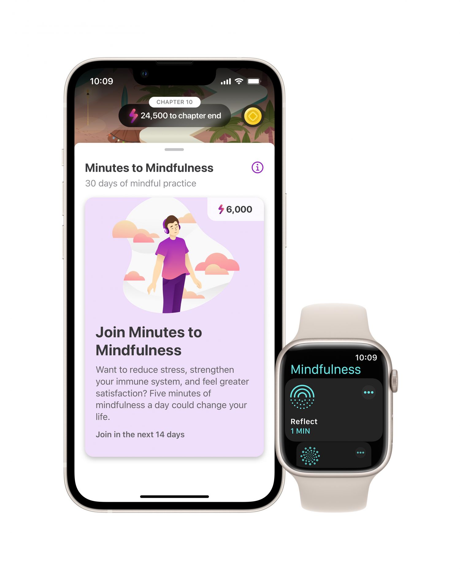 Apple watch mindfulness update: watchOS 8 includes redesigned Breathe and  new Reflect apps | body+soul
