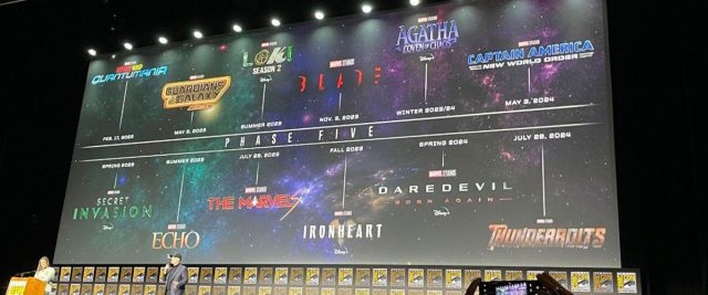 SDCC 2022: Marvel Studios Maps Out Phase 5 Titles and Timeline ...