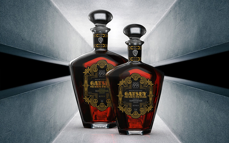 xm sutdios' the great gatsby single cask spirits collection