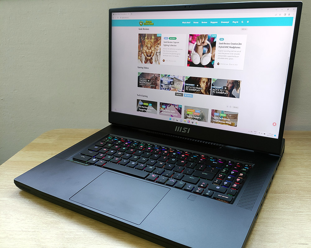 MSI GT77 Titan Review