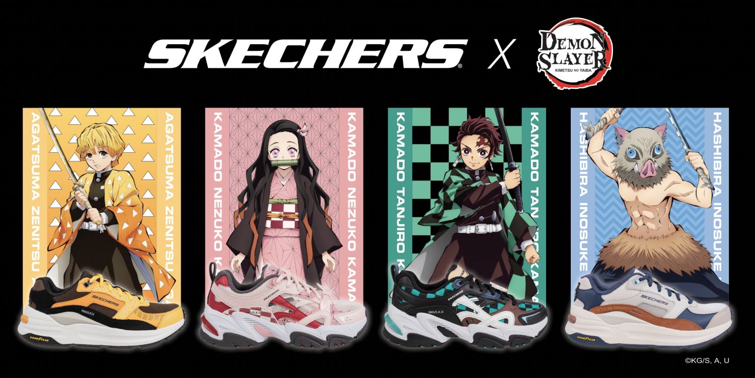 Skechers x Demon Slayer Collection Lets You Hone Your Form To Perfection  This July | Geek Culture