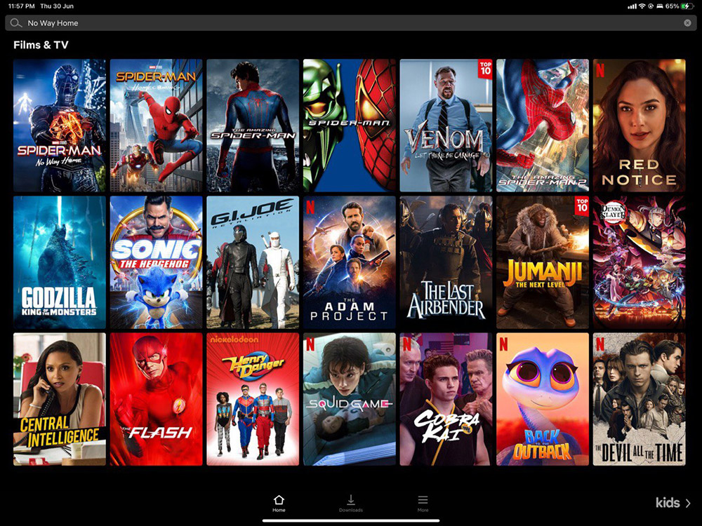 Spider man far discount from home netflix