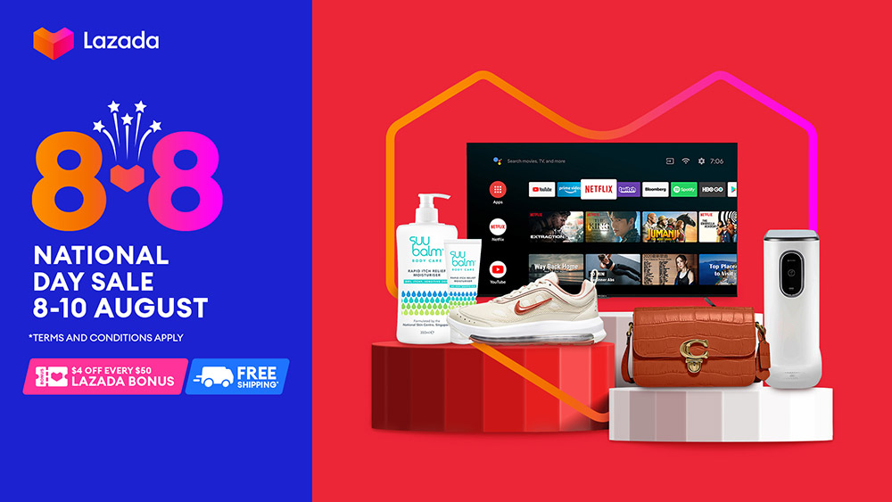 Lazada 8.8 National Day Sale