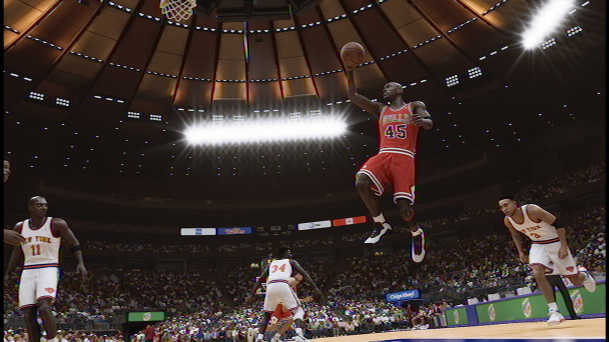 Images of incredible mural dedicated Michael Jordan's career in 'NBA 2K23