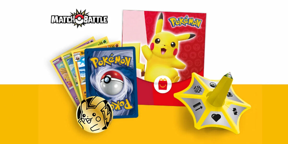 McDonald's Singapore Releasing Match Battle Pokémon Trading Card Game