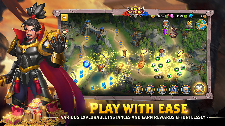 Android / iOS Gaming PH - KING OF NATIONS VNG 2022 [OPEN-BETA] ▻ Gameplay :   ▻ Link :  ▻ Genre  : Strategy ▻ Size : 749mb ▻ Platform : Mobile