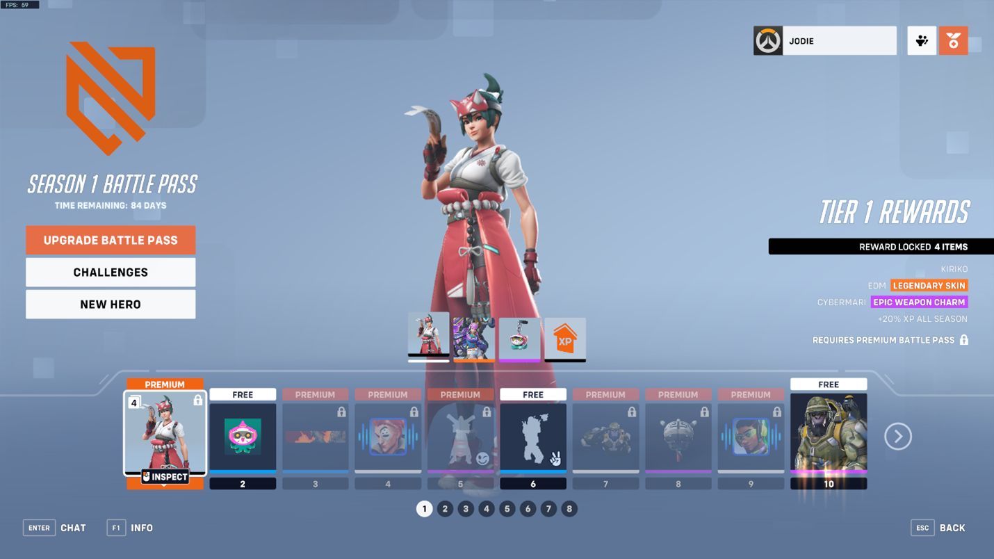 Overwatch 2 Kicks Off Season 1 Battle Pass With Kiriko And Cyberpunk Overwatch 2 Kicks Off Season 1 Battle Pass With Kiriko And Cyberpunk