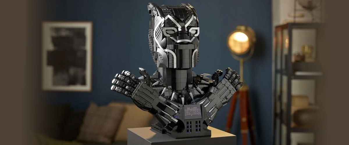 LEGO Black Panther Bust 76215