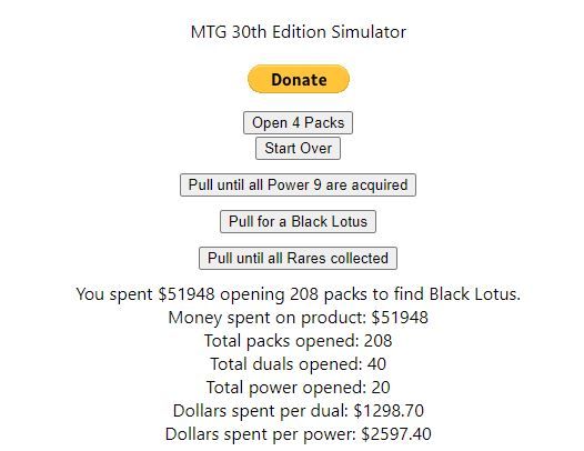 You Could Spend ~US$50K To Pull A Black Lotus From Magic: The