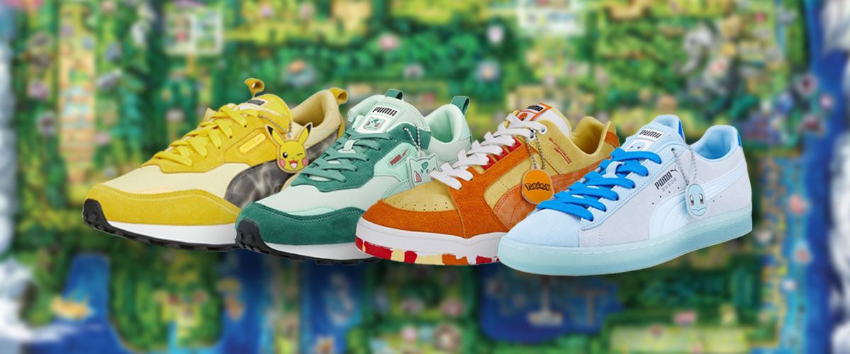 Celebrate Generation 1 Pokémon With New Puma Sneaker Collaboration
