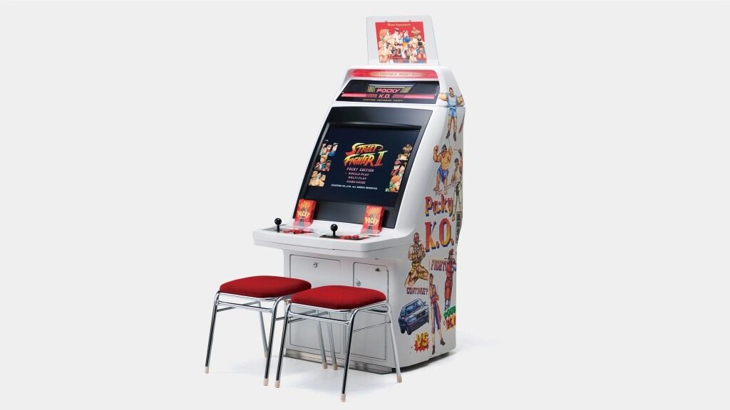 Street Fighter II Pocky Edition Arcade Machine