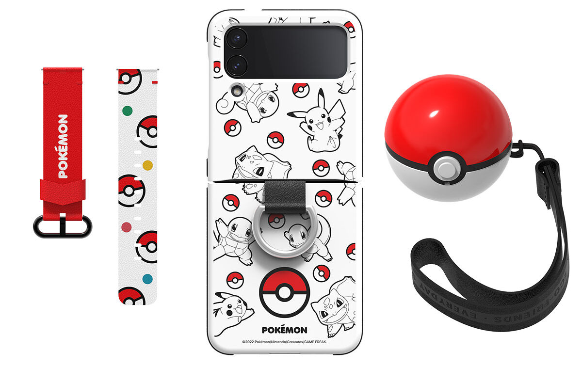 Samsung Galaxy Z Flip 3 Pokemon Edition and collectible accessories  launched - Yanko Design