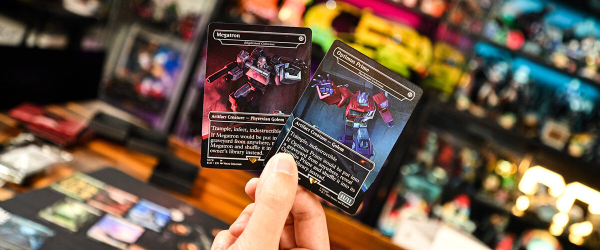 Magic: The Gathering's Transformers Secret Lair Cards Merge To