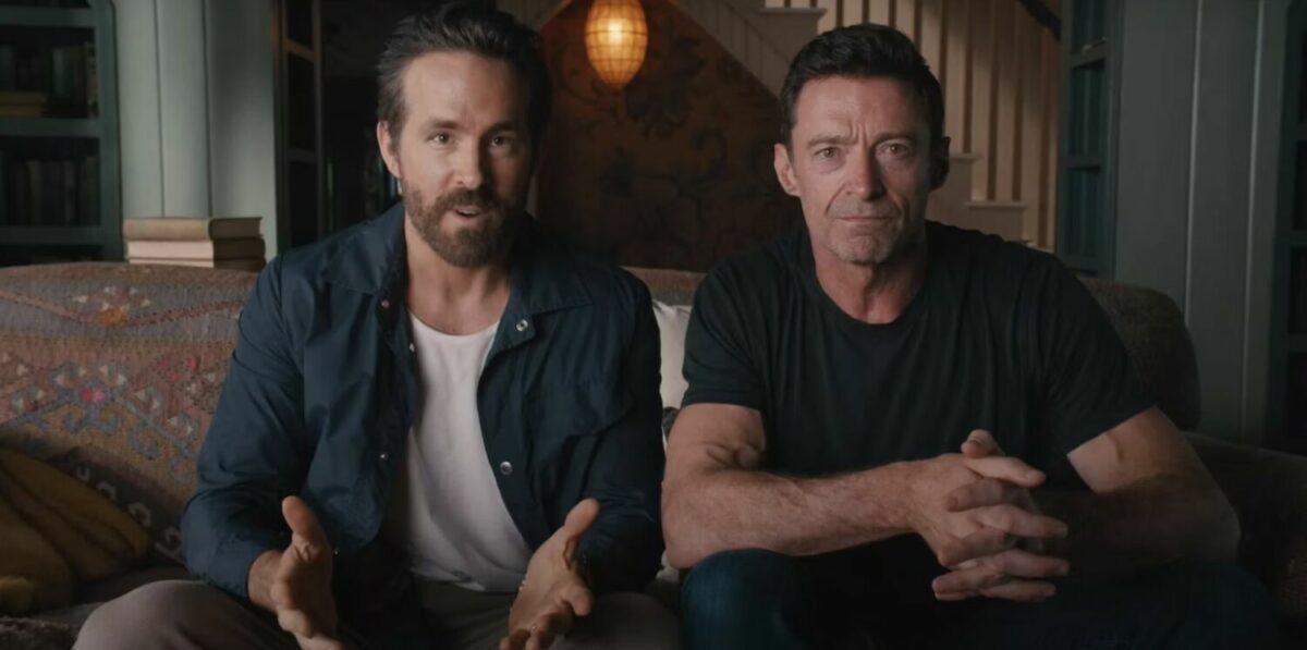 Ryan Reynolds and hugh jackman