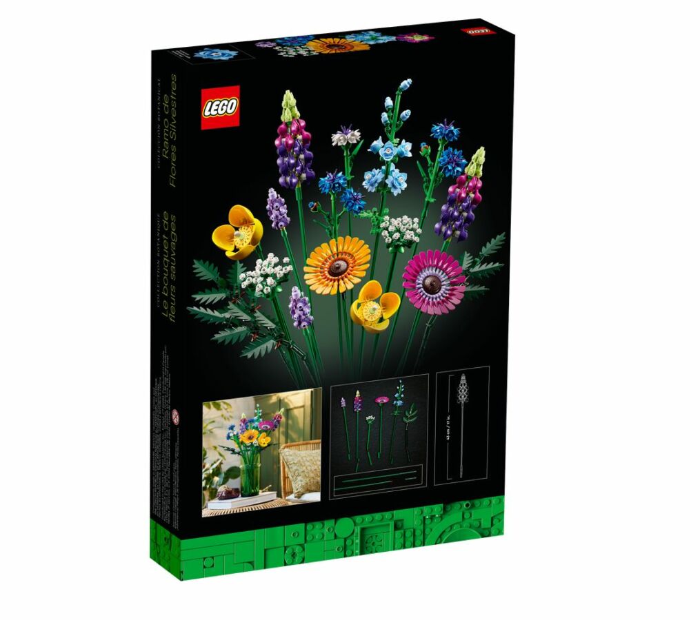 LEGO Debuts New Botanical Collection 10313 Wildflower Bouquet & 10314