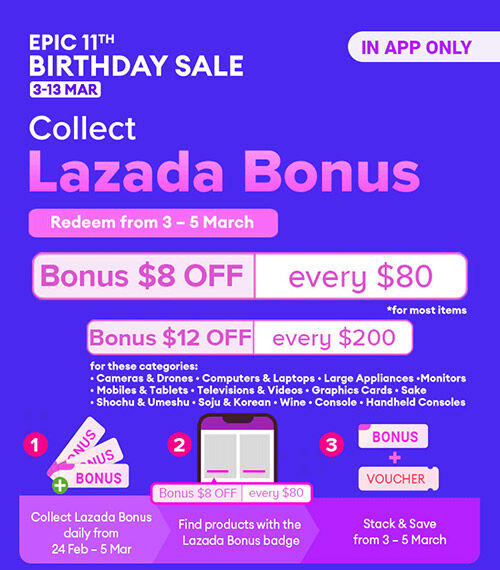 Lazada Kicks off Epic 11th Birthday Sale!