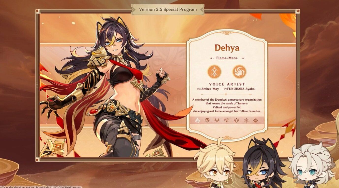 Genshin Impact Dehya Materials Guide: Ascension and Talent Level-up  Materials and Where to Get Them