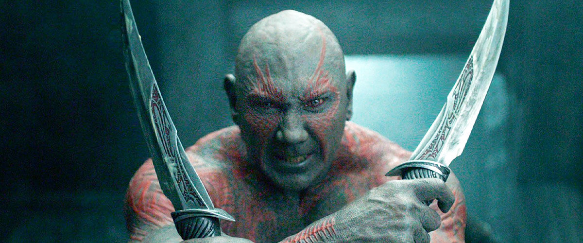 GUARDIANS OF THE GALAXY Lands Dave Bautista as Drax the Destroyer