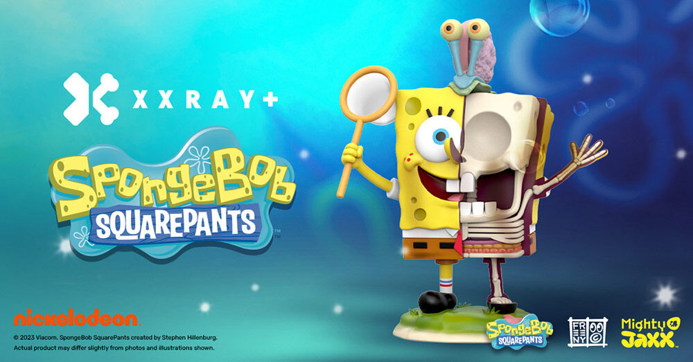 Go Jellyfishing In Bikini Bottom With Mighty Jaxx's XXRAY PLUS SpongeBob  SquarePants