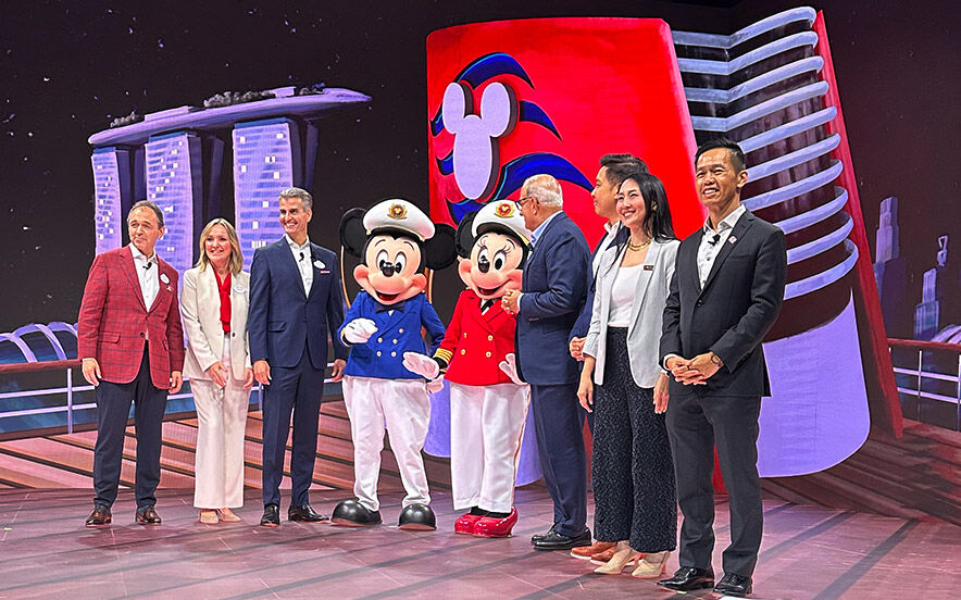 ‘Disney Adventure’ Sets Sail From Singapore As First Cruise Line Ship