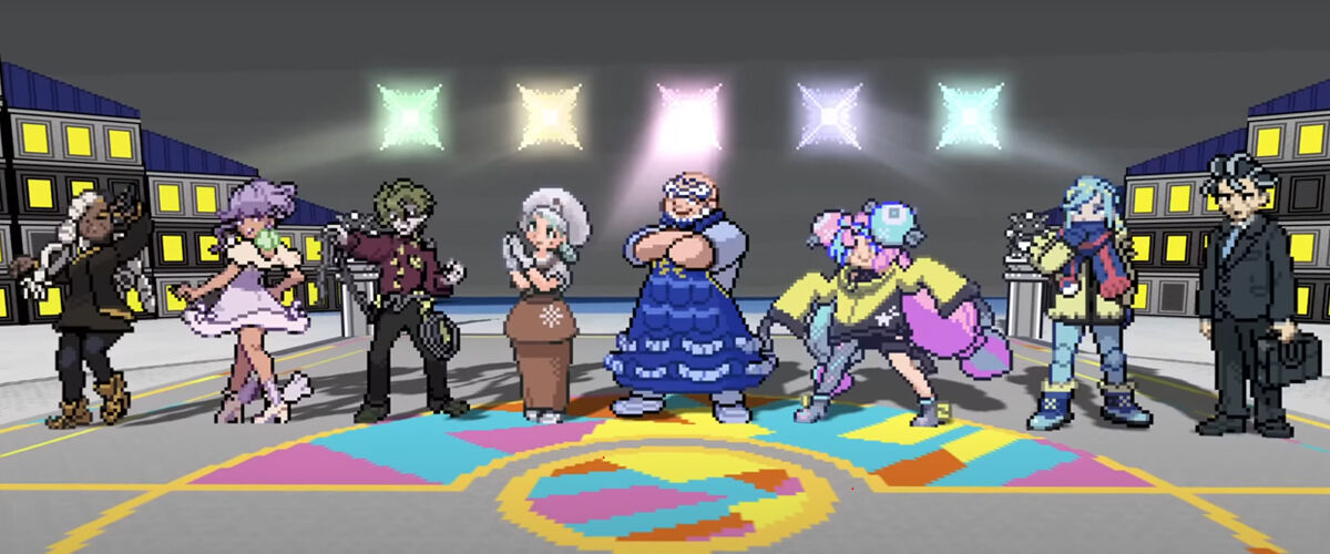 Pokémon Scarlet and Violet' gym leaders reimagined in pixel art goes viral