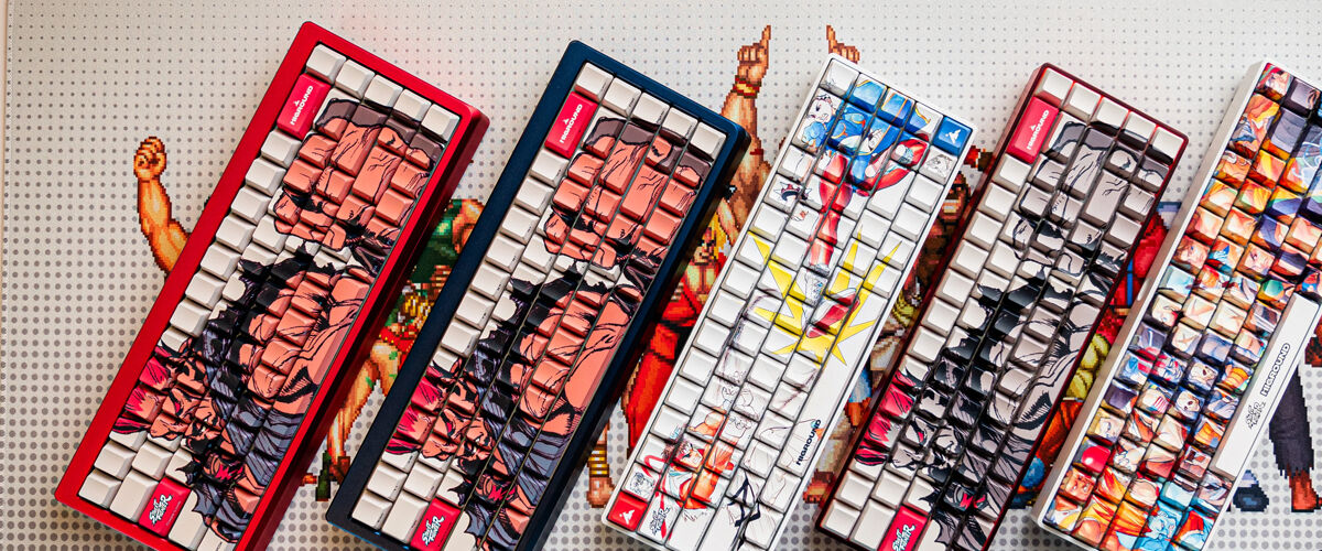 Chain Combos With ‘Street Fighter’ Keyboards From First Global Collection From Higround