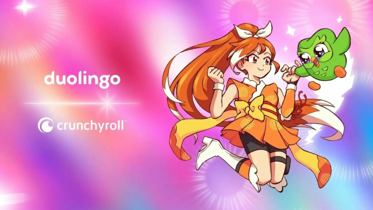 Crunchyroll Duolingo Anime