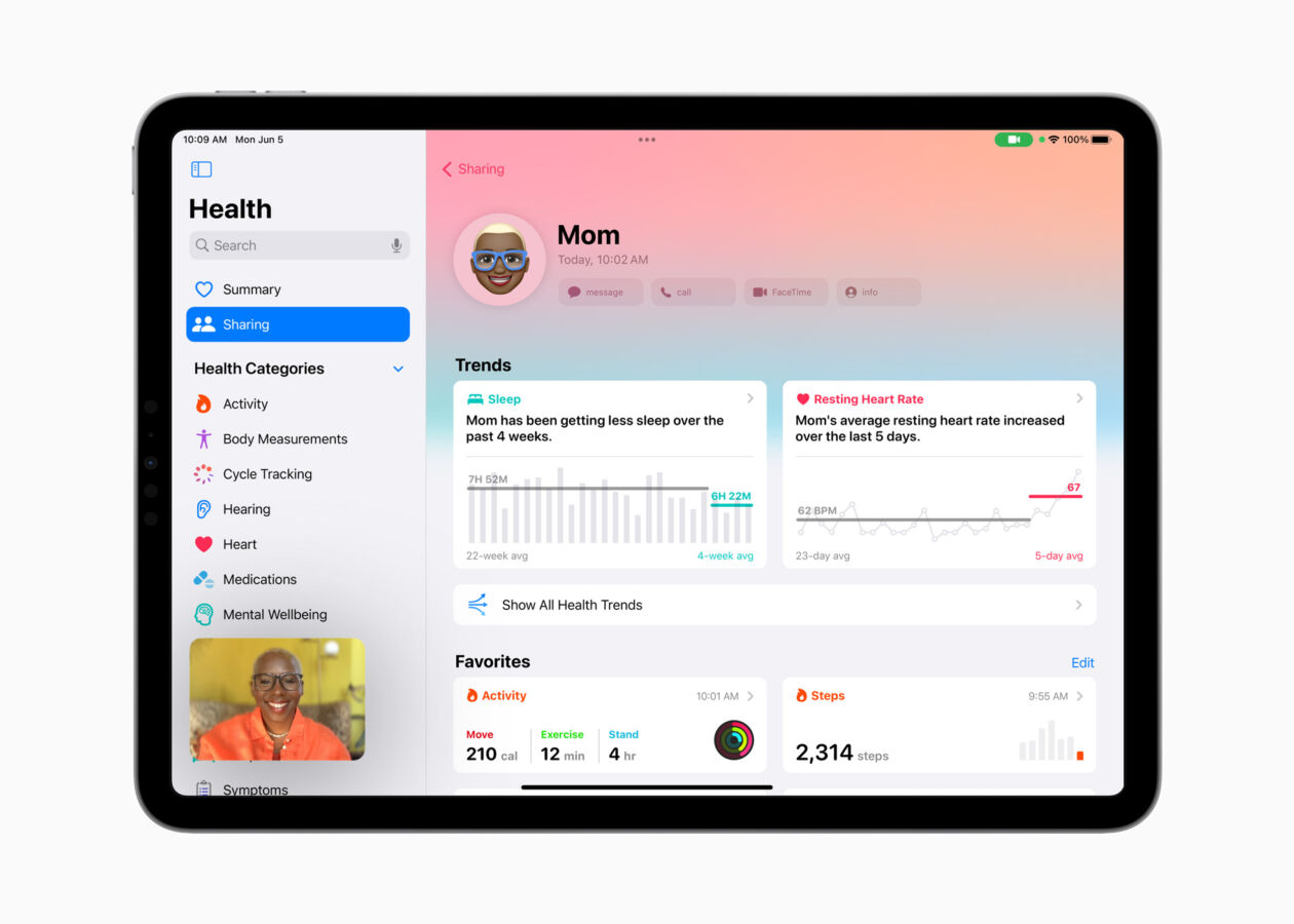 Apple rolls out mental health tracking, brings Health app to iPad