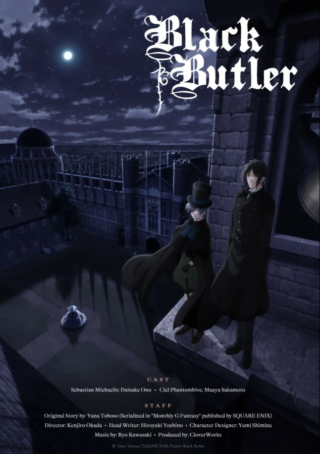 Black Butler' Stages Return With New Anime Season After 10-Year Absence