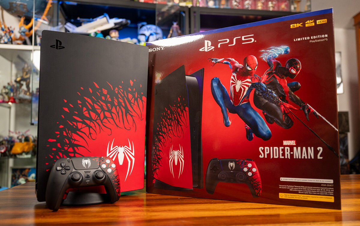 Kotaku Unboxes The Spider-Man 2 Limited Edition PS5