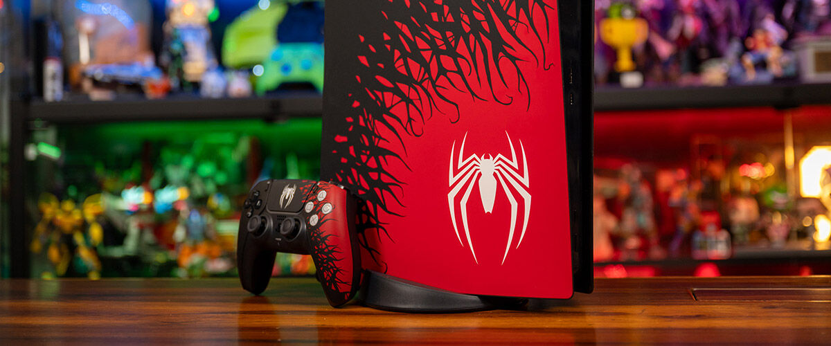 PS5 Console with Marvel Spider-Man 2 & God ofWar Bundle 