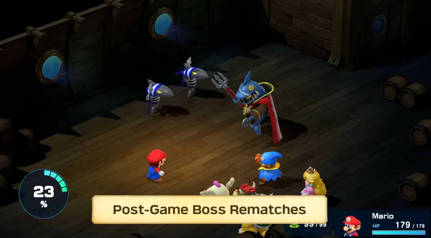 Super Mario RPG to include post-game boss rematches