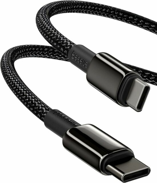 100W dual USB-C and Lightning charging cable - Geeky Gadgets