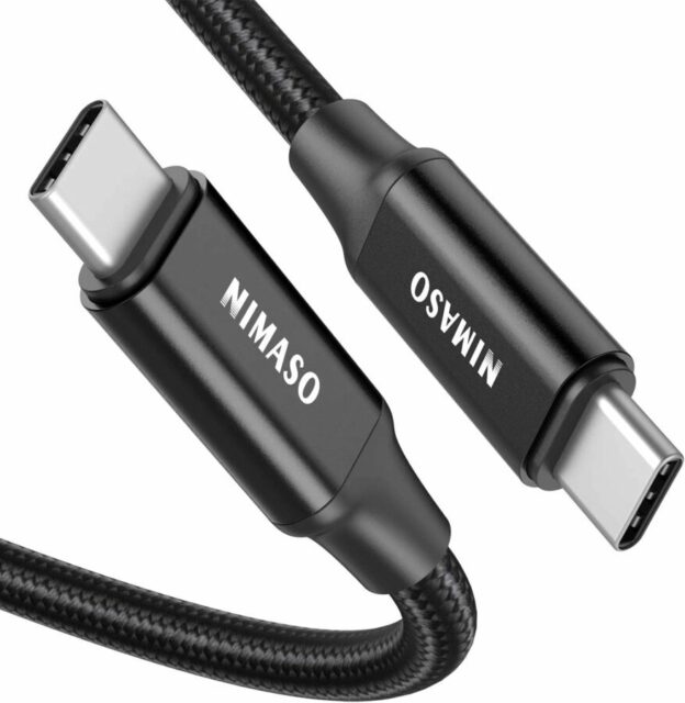 Cabo Tipo C X Usb-c 1m Compatível iPhone 15 15 Pro 15pro Max