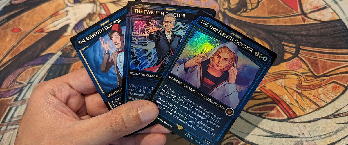 Unboxing Magic: The Gathering Doctor Who Collector Boosters